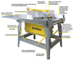 LESCHA CPFL 500 | Baukreissäge 400 V-5,5 kW – Bild 2