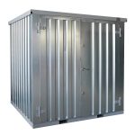 Lagercontainer 2×2 Meter Galvanisiert Doppeltür Kurze Seite-Neu – Bild 2