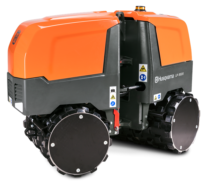 LP9505.png HUSQVARNA LP 9505 – Grabenwalze mit Funksteuerung und Knicklenkung – Bild 1