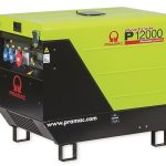 PRAMAC P 12000 THB AVR benzinbetriebener Stromerzeuger 230-400 V | 13,9 kVA (E-Starter)