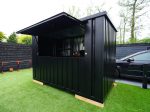 BARCONTAINER 3×2 XL METER SCHWARZ RAL 9005 – Bild 4