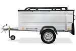 Dachzelt Auto Anhänger 1000kg KT-EB2 – Aluminium Zinkbeschichtung – Bild 3