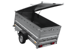 Autotransportanhänger 230×125 UNITRAILER FORCE 230 KIPP mit BIS-Seitenwänden und Aluminiumabdeckung-Neu – Bild 12