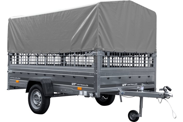 ger_pm_Autotransportanhanger-auf-Blattfedern-264x150-UNITRAILER-GARDEN-265-R-KIPP-mit-Gitterwanden-H-800-Rahmen-und-grauer-Plane-15958_9.png Autotransportanhänger auf Blattfedern 264×150 UNITRAILER GARDEN 265/R KIPP mit Gitterwänden, H-800 Rahmen und grauer Plane-Neu – Bild 1