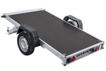 Autotransportanhänger auf Federn 230×125 UNITRAILER FORCE 230/R KIPP mit BIS-Seitenwänden, H-0-Rahmen und grauer Plane-Neu – Bild 15