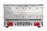 Autotransportanhänger auf Federn 264×150 UNITRAILER GARDEN 265/R KIPP mit BIS-Seitenwänden, H-0-Rahmen und grauer Plane-Neu – Bild 7