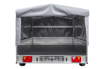 Einachsanhänger 264×150 UNITRAILER GARDEN 265 KIPP mit H-800 Rahmen und grauer Plane-Neu – Bild 13