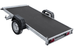 Einachsiger Anhänger auf Blattfedern 264×125 UNITRAILER FORCE 264/R KIPP mit BIS-Seitenwänden, H-0-Rahmen und grauer Plane-Neu – Bild 13