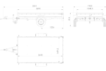 Einachsiger PKW-Anhänger 264×150 UNITRAILER GARDEN 265 KIPP-Neu – Bild 2