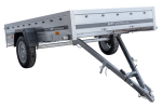 Einachsiger PKW-Anhänger 264×150 UNITRAILER GARDEN 265 KIPP-Neu