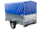 Führerschein B Anhänger GARDEN TRAILER 230 KIPP mit Stützrad, zusätzlichen Bordwänden, Hochplane und Hochspriegel H800-Neu – Bild 3