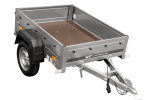 Neu Anhänger GARDEN TRAILER 150 KIPP mit zusätzlichen Bordwänden, Stützrad und Flachplane-Neu – Bild 16