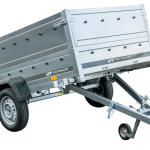 Pkw Anhänger Kipper 230×125 Garden Trailer 230 KIPP Unitrailer 750 kg mit Stützrad und zusätzlichen Bordwänden-Neu