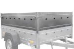 Neu Anhänger GARDEN TRAILER 150 KIPP mit zusätzlichen Bordwänden, Stützrad und Flachplane-Neu – Bild 17