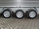 Humbaur HTK 3500.41 STAHL Tridem 3 Achser NEU – Stahlbordwand Schwarz – Bild 8