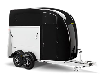Humbaur Pegasus 2700 Luxus-Pferdeanhänger | Aerodynamischer Poly-Aluaufbau