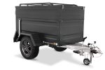 Offroad Anhänger 1000kg schwarz KT-EB2 Plus mit Bordwanderhöhung – Bild 2