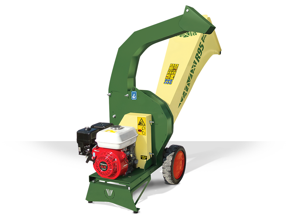 negri-bio-trituratori-R95BHHP65-1.png NEGRI Biohäcksler R95-Benzin-Häcksler mit Transporträder – Bild 1
